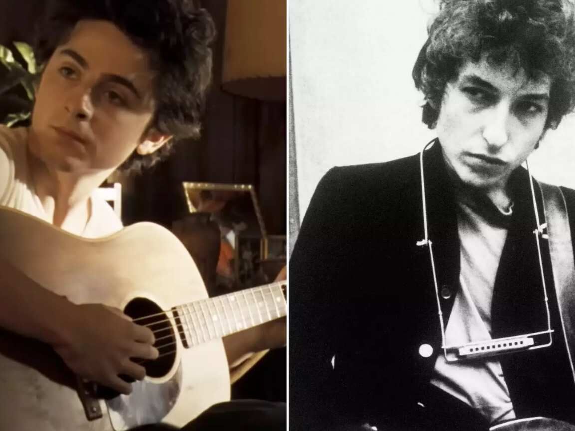 Timothée Chalamet é elogiado por Bob Dylan em filme biográfico A Complete Unknown