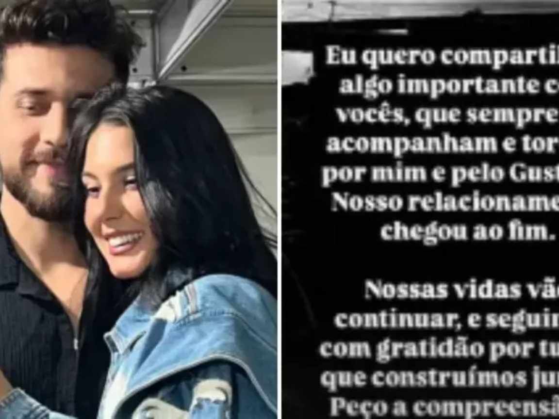 Ana Castela comenta término com Gustavo Mioto e quebra silêncio