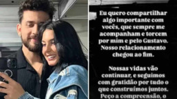 Ana Castela comenta término com Gustavo Mioto e quebra silêncio
