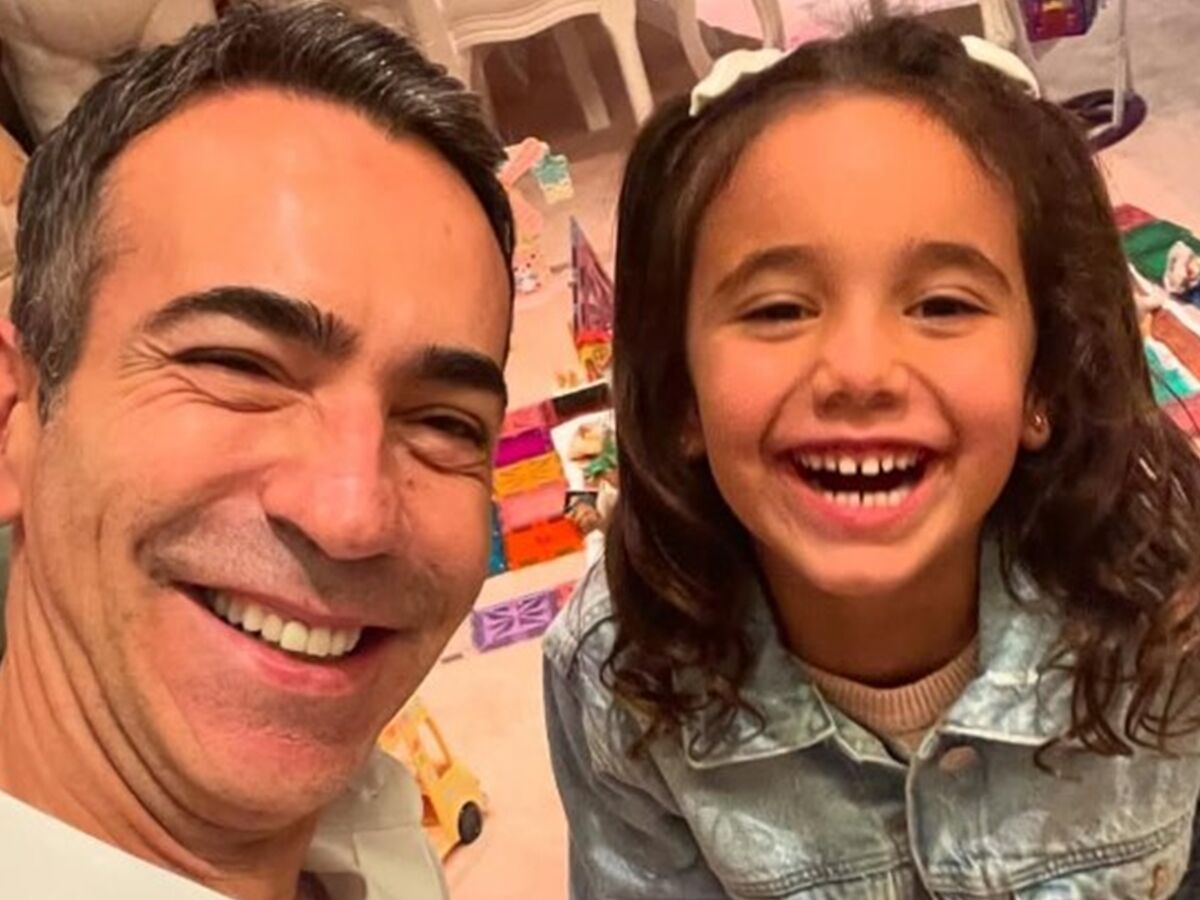 César Tralli e Manuella - Foto: Reprodução / Instagram @cesartralli