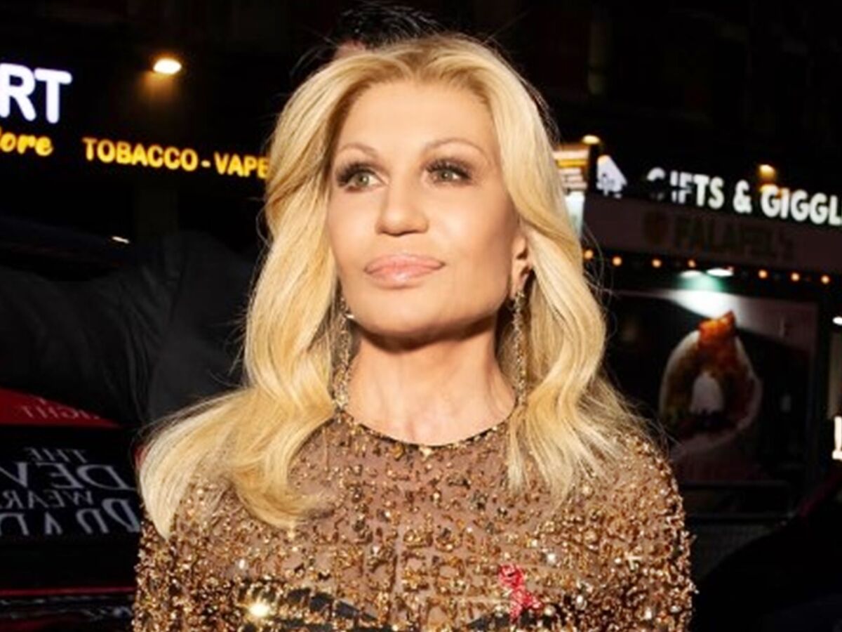 Donatella Versace - Foto: Reprodução / Instagram @donatella_versace