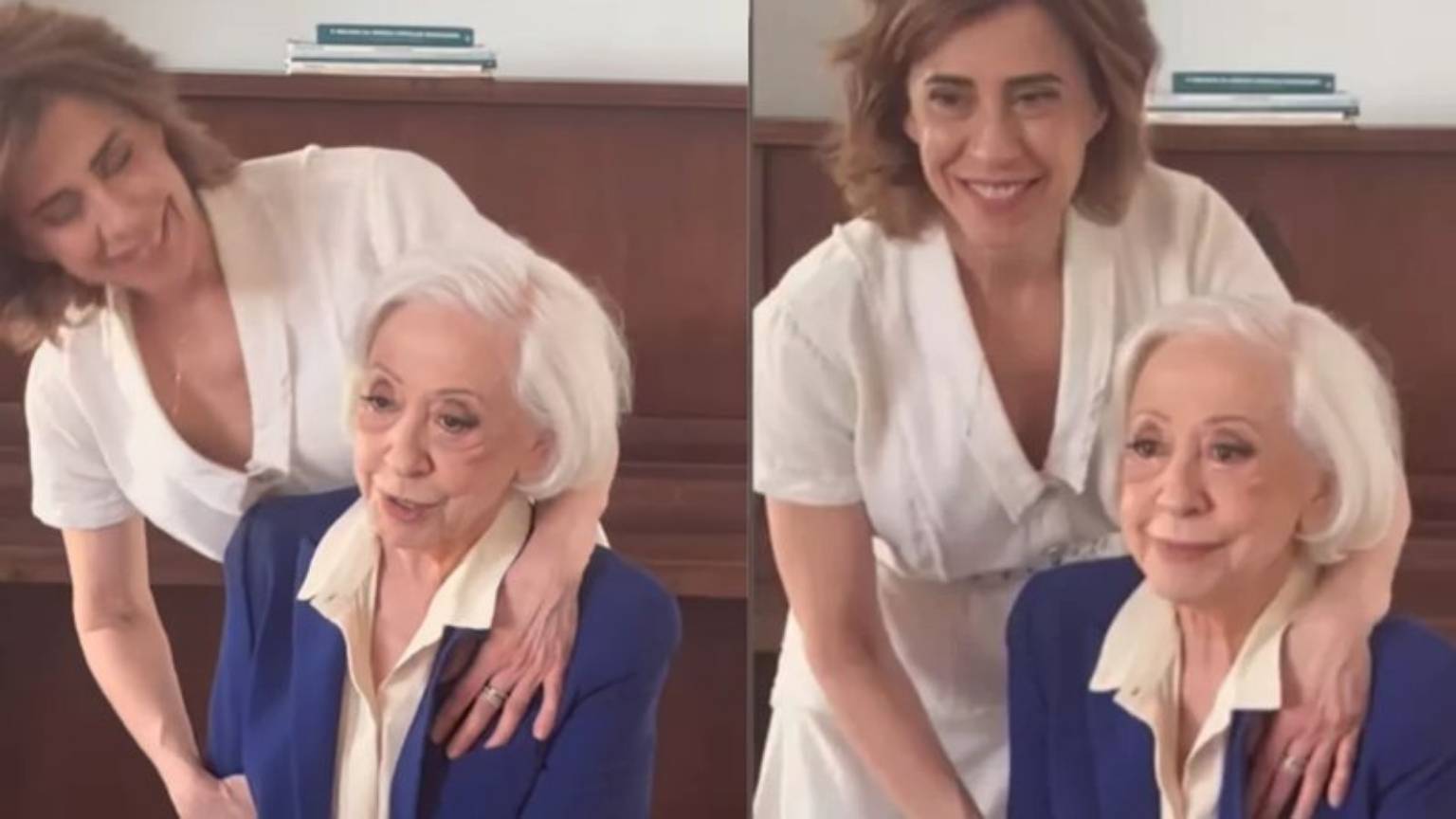 Fernanda Torres celebra o Natal ao lado da mãe, Fernanda Montenegro, e comemora indicações ao Globo de Ouro