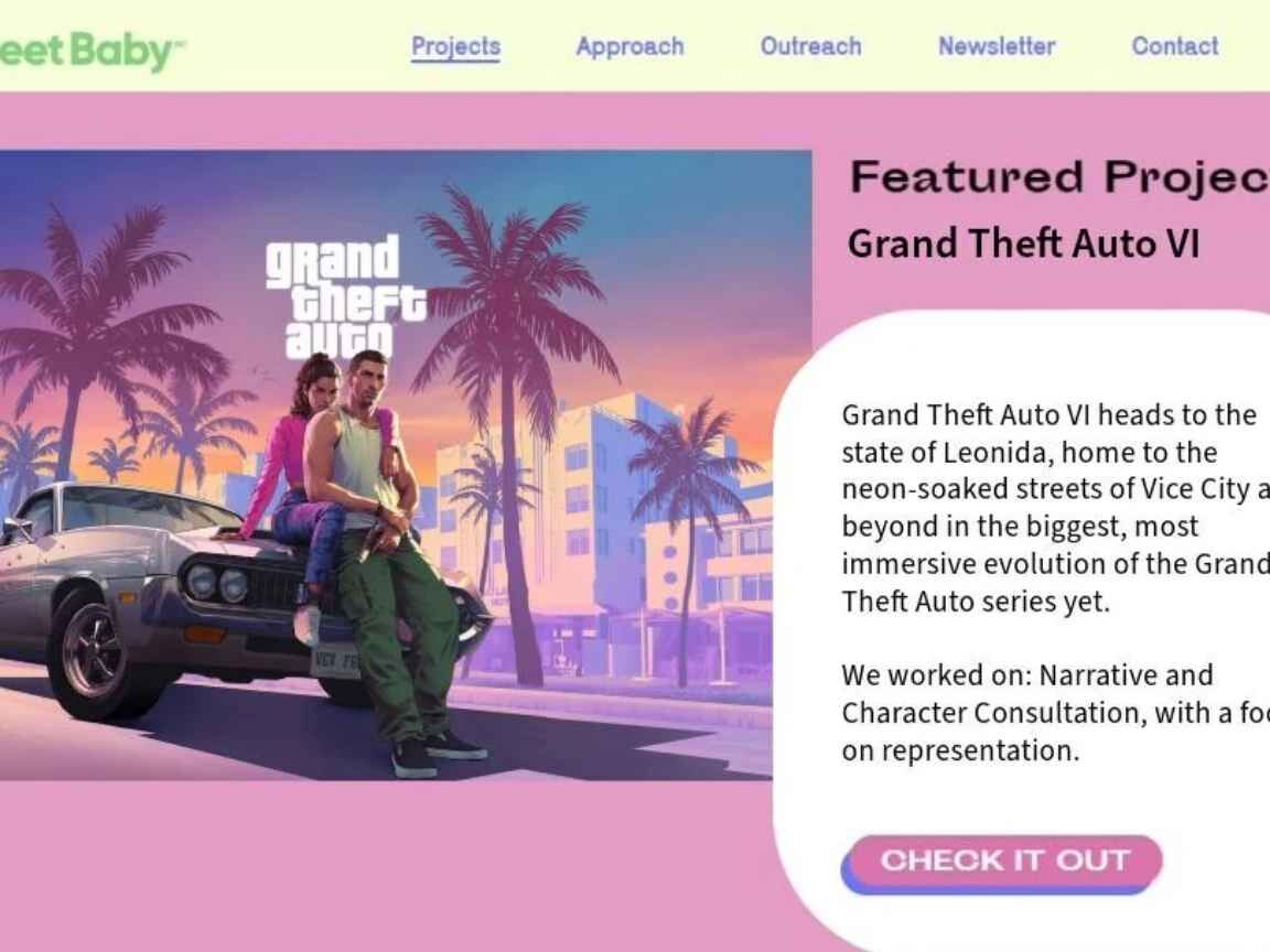 GTA VI tem envolvimento da Sweet Baby e não deve ser ofensivo contra minorias