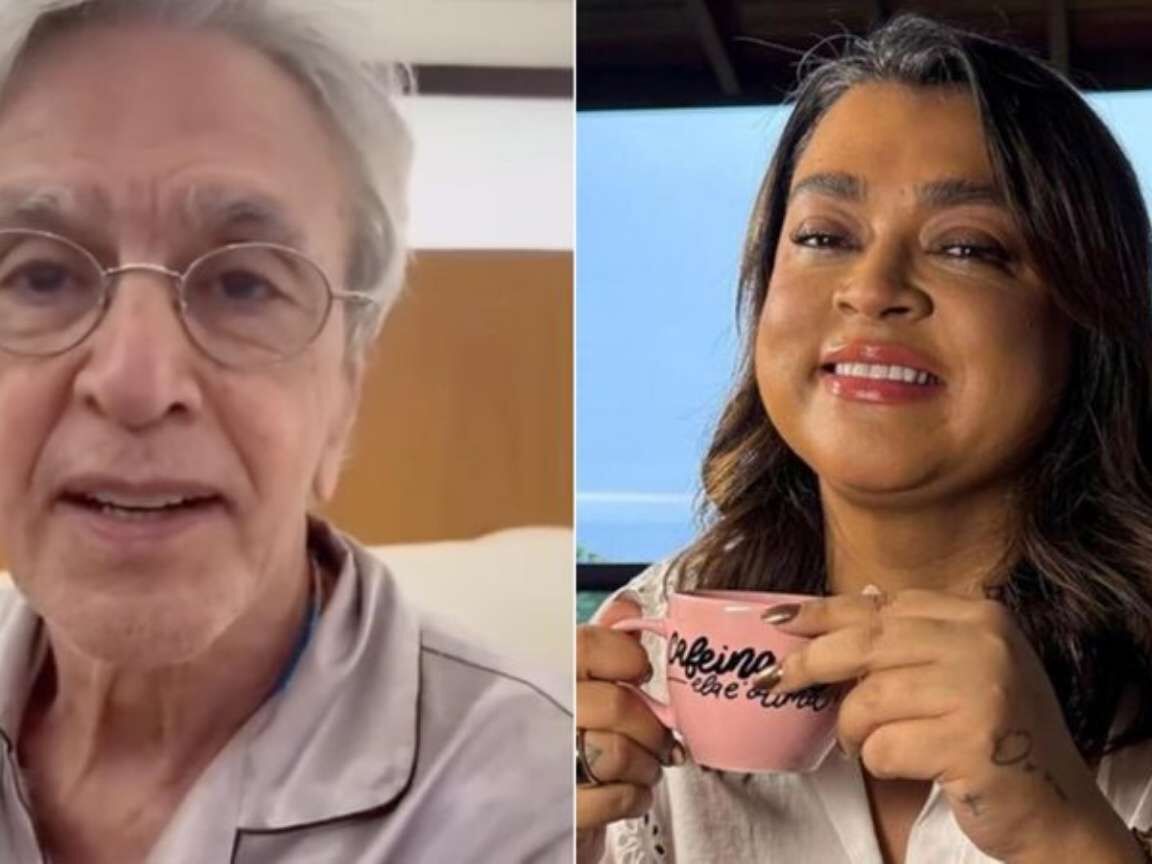 Caetano Veloso manifesta apoio à recuperação de Preta Gil após cirurgia delicada