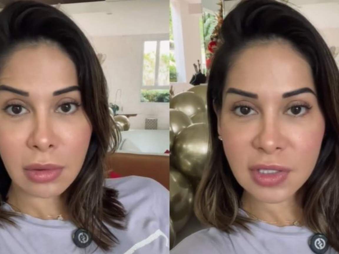 Maíra Cardi enfrenta susto em sua terceira gestação e tranquiliza seguidores