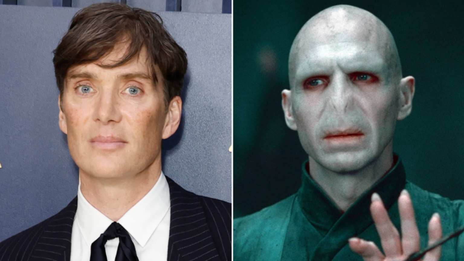 Ralph Fiennes quer ver Cillian Murphy como Voldemort em série de Harry Potter