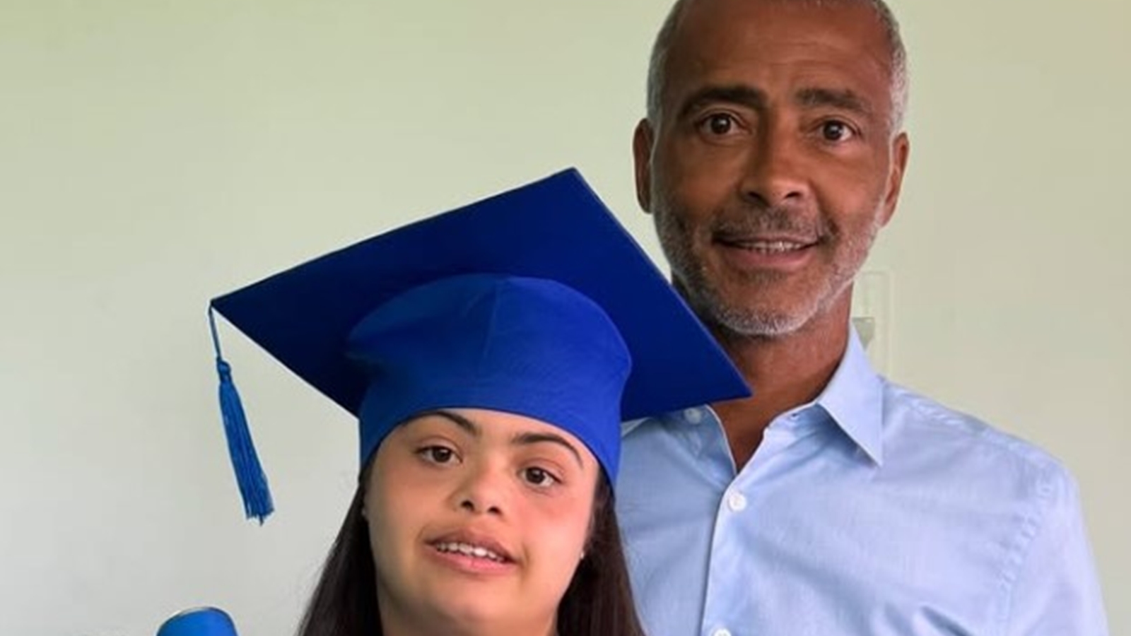 Romário e sua filha, Ivy - Reprodução / Instagram @romariofaria