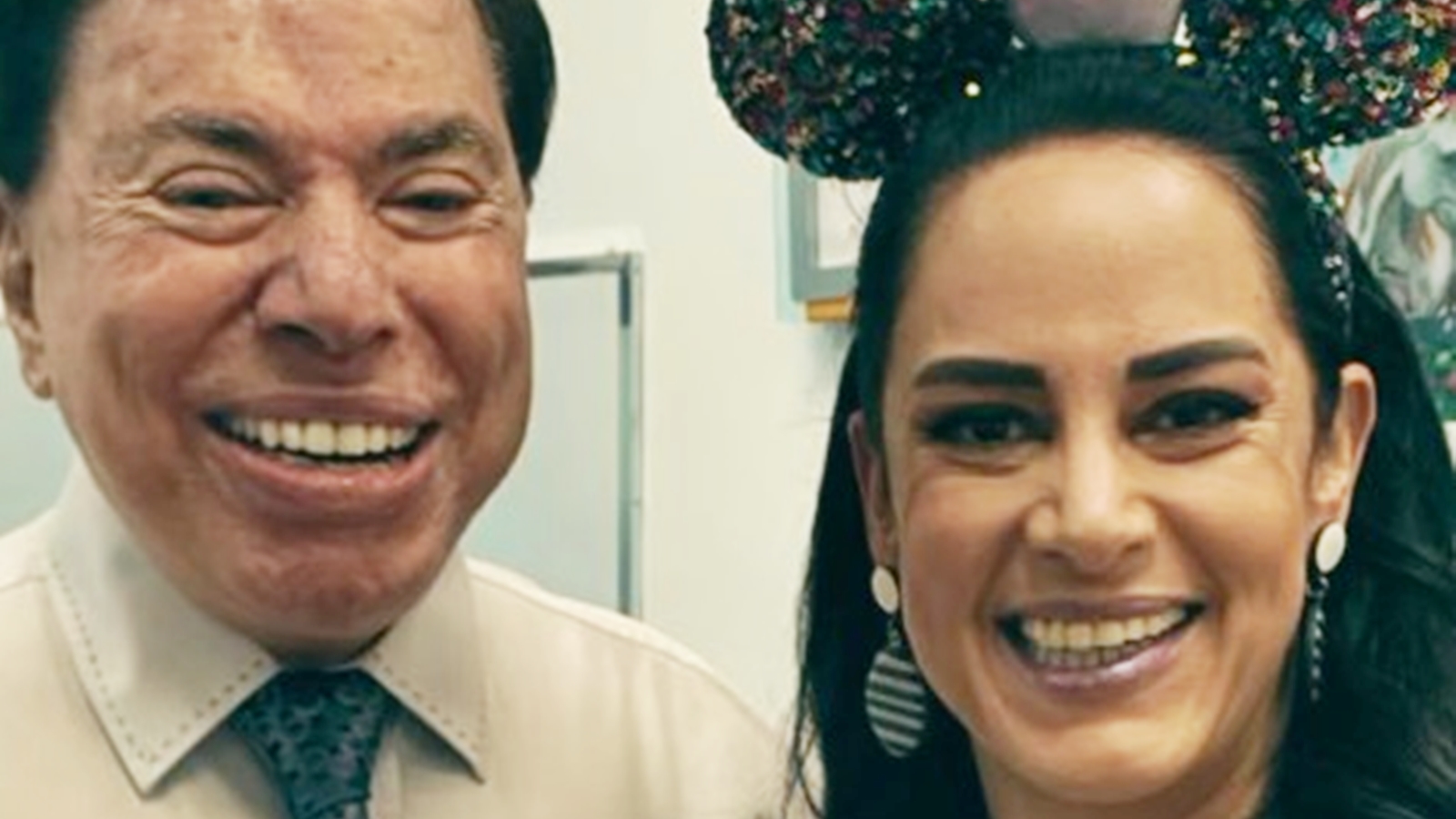 Silvio Santos e Silvia Abravanel - Foto: Reprodução / Instagram @silviaabravanel