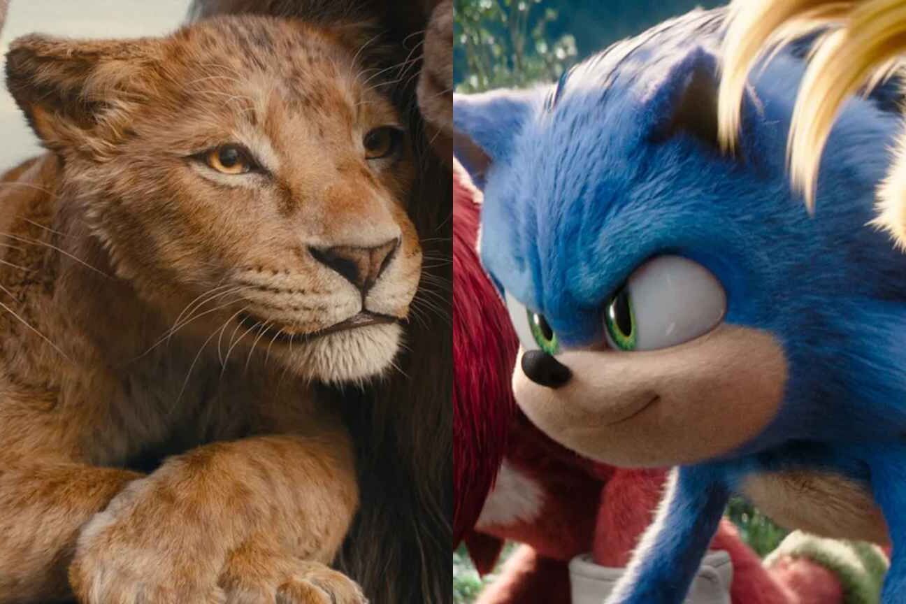 Sonic 3 atropela Mufasa: O Rei Leão e toma liderança da bilheteria americana no Natal