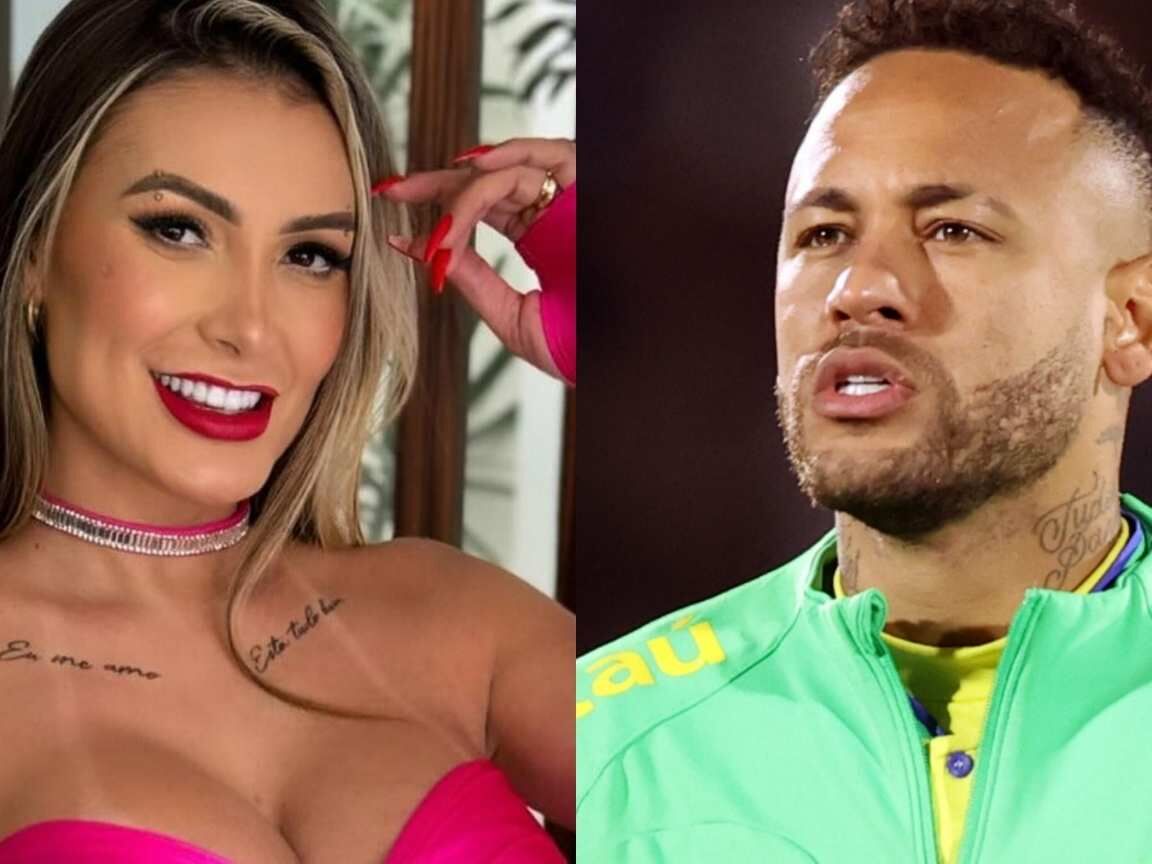 Andressa Urach revela affair com Neymar e comenta sobre o desempenho do jogador: 'rápido demais'