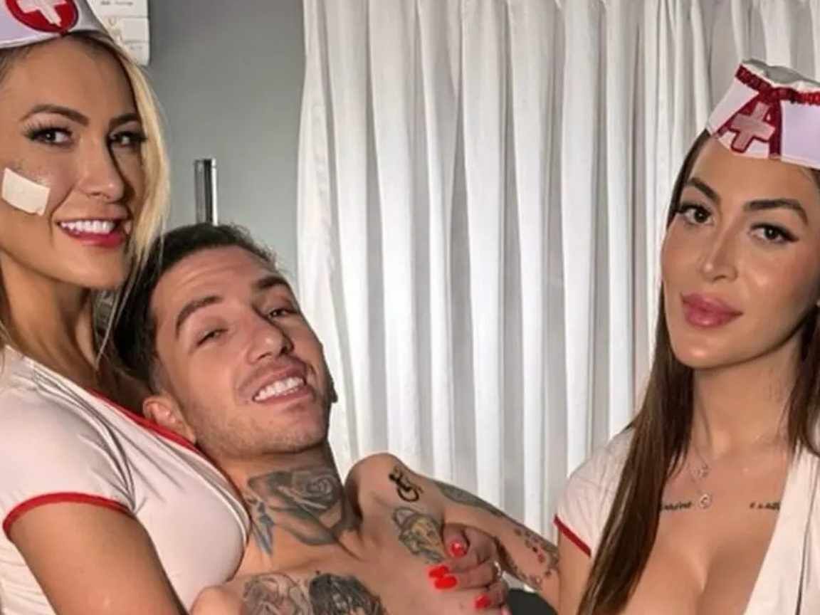 Andressa Urach grava novo vídeo adulto com influenciador cadeirante, mas agora com namorada