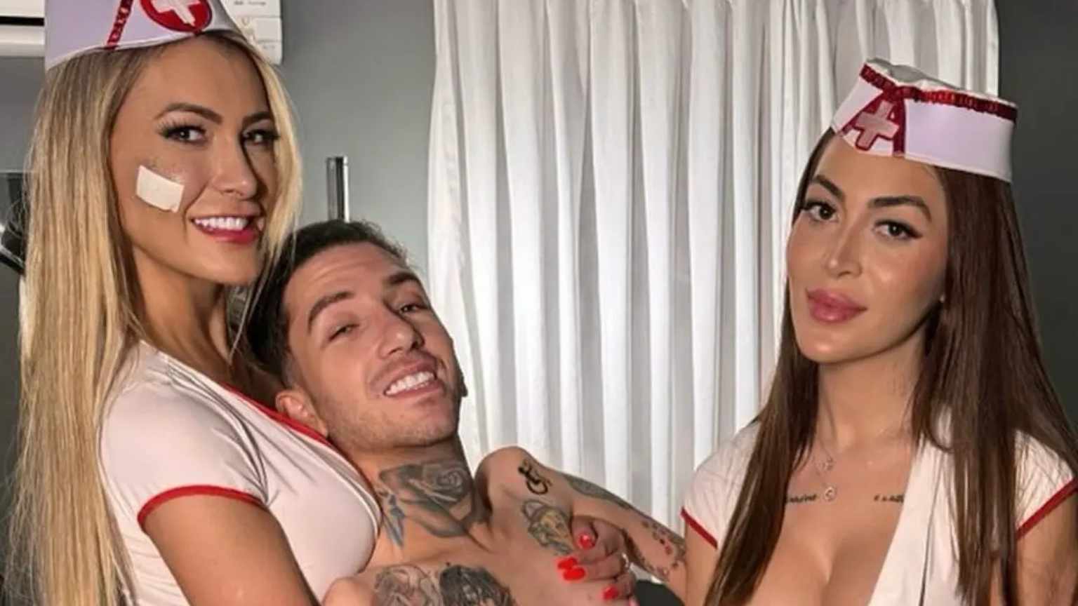 Andressa Urach grava novo vídeo adulto com influenciador cadeirante, mas agora com namorada