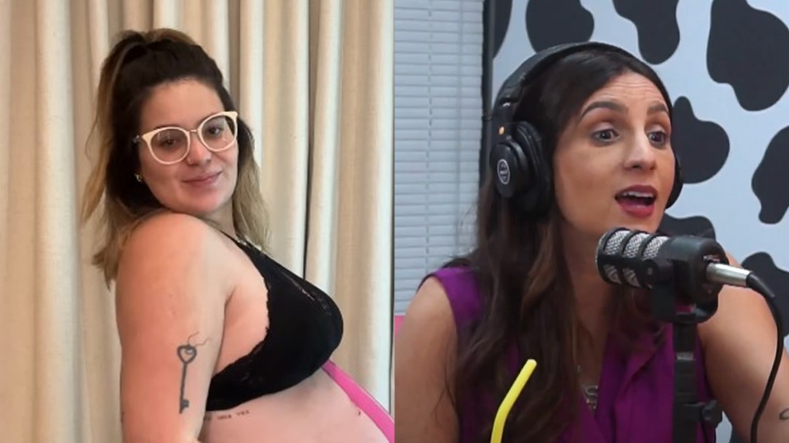 Viih Tube e Mariana Vazquez - Foto: Reprodução / Instagram @viihtube / YouTube