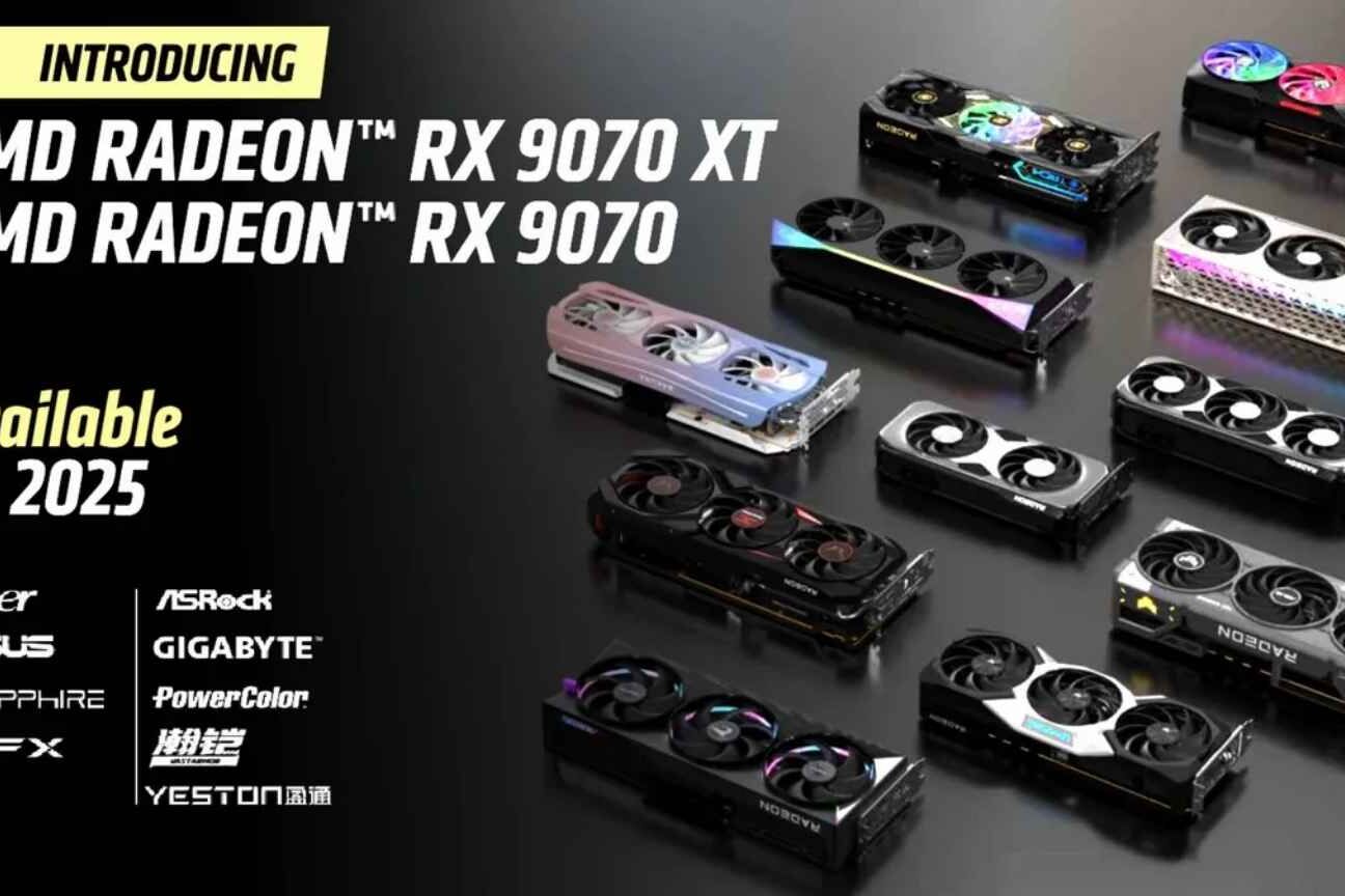 AMD Radeon RX 9070 XT e RX 9070 são oficialmente reveladas