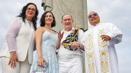 Renato Aragão celebra 90 anos com homenagem religiosa ao lado da família