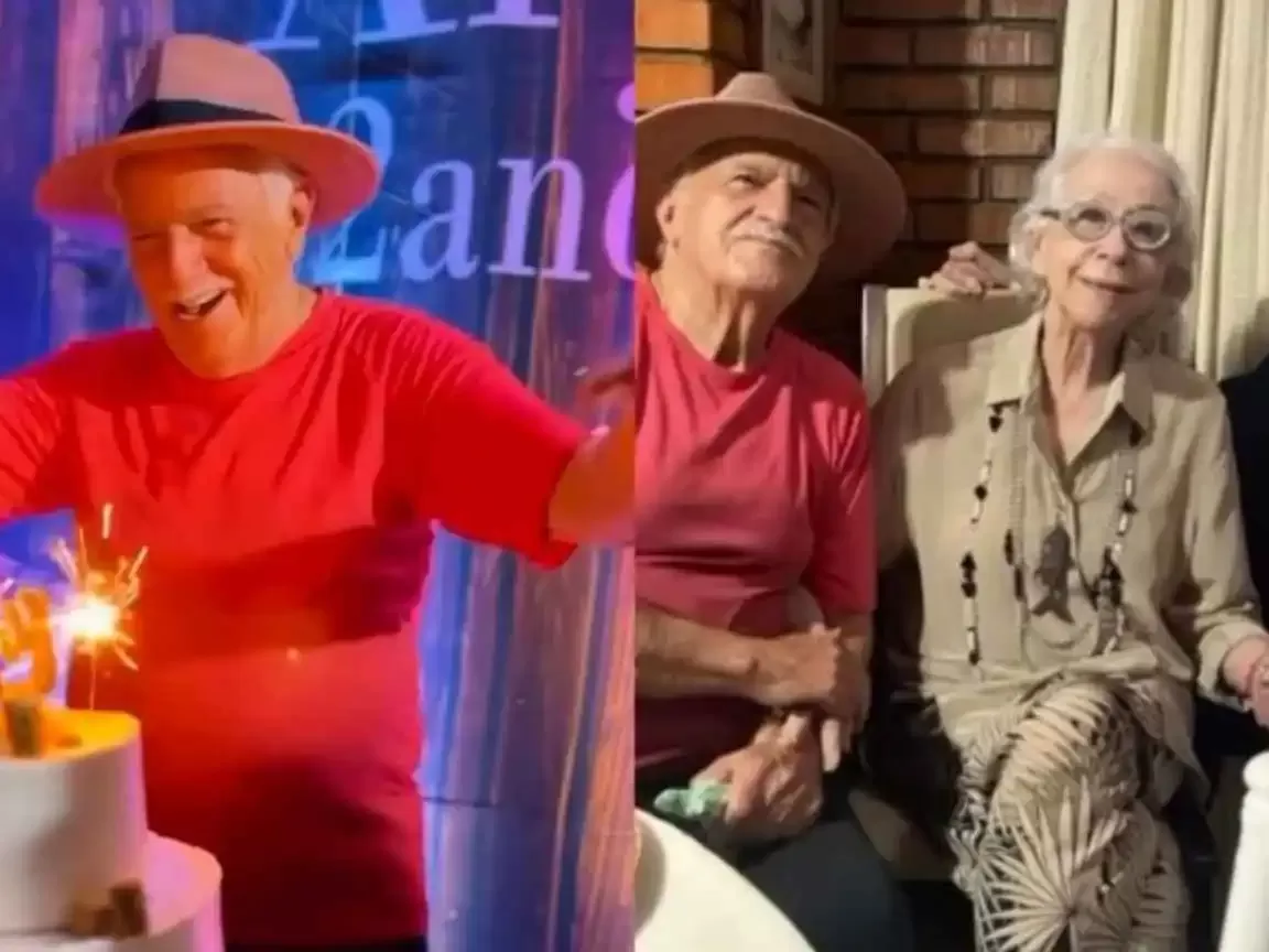 Ary Fontoura celebra 92 anos com festa intimista ao lado de amigos e familiares