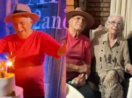 Ary Fontoura celebra 92 anos com festa intimista ao lado de amigos e familiares