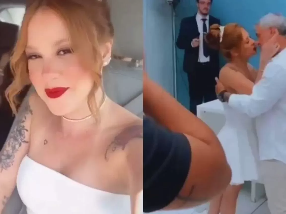 Noiva de Daniel Cravinhos faz comentário sombrio no dia do casamento