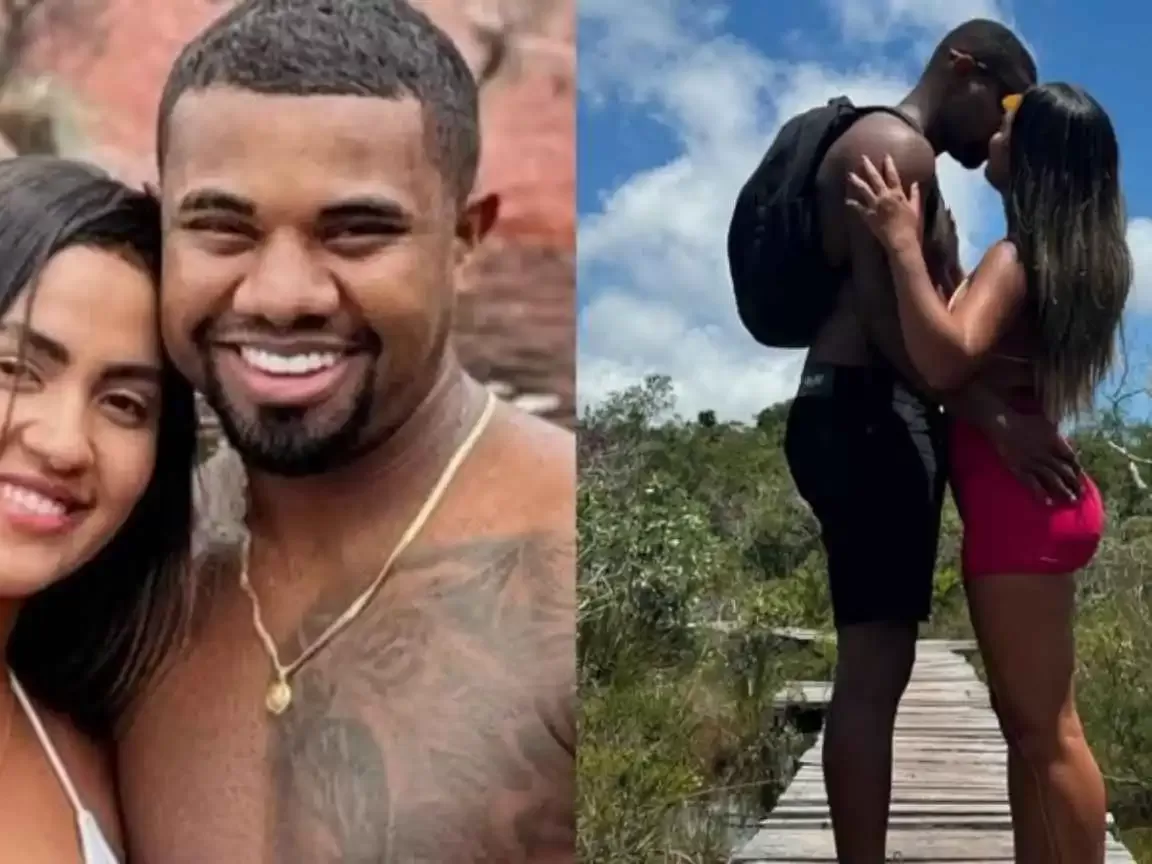Davi Brito assume namoro com cirurgiã-dentista Adriana Paula