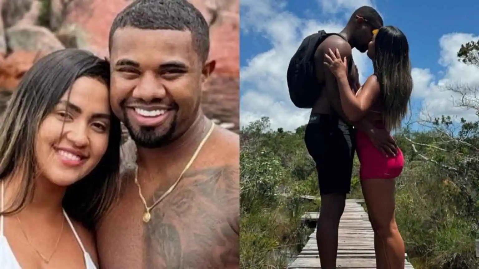 Davi Brito assume namoro com cirurgiã-dentista Adriana Paula