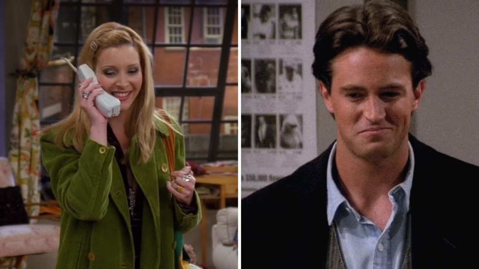 Lisa Kudrow revela bilhete deixado por Matthew Perry em presente de “Friends”