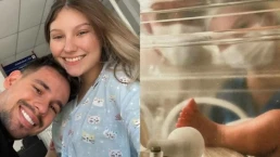 Isabel Veloso celebra duas semanas de vida do filho enquanto enfrenta tratamento contra câncer