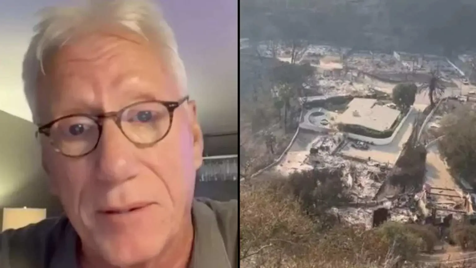 Casa de James Woods sobrevive a incêndio devastador em Los Angeles: 'um milagre'