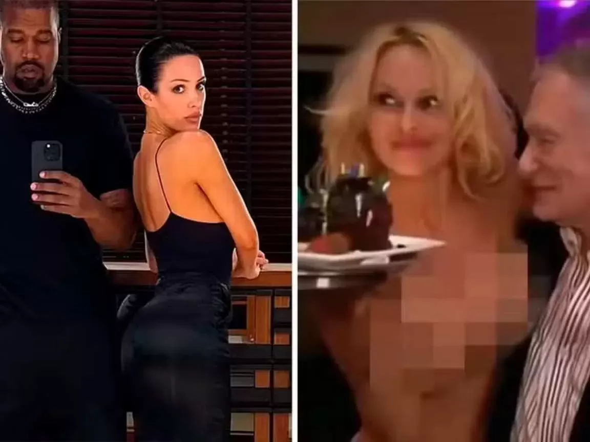 Kanye West gera polêmica ao compartilhar vídeo de Pamela Anderson nua
