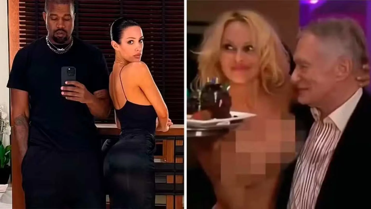 Kanye West gera polêmica ao compartilhar vídeo de Pamela Anderson nua