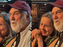 Lima Duarte homenageia a filha Débora Duarte em comemoração aos 75 anos