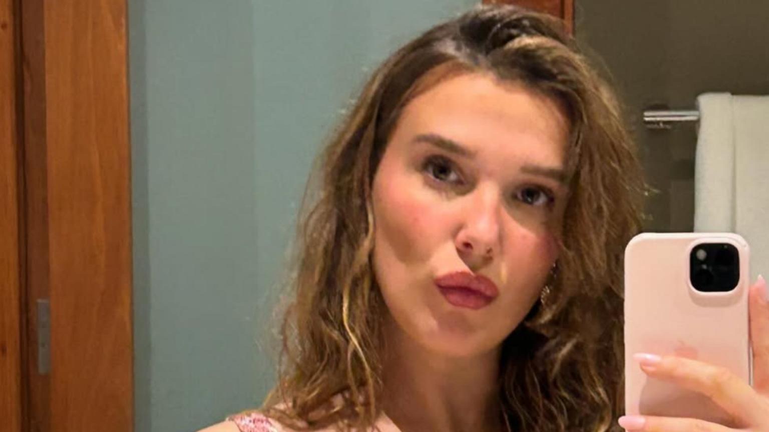 Millie Bobby Brown responde a críticas sobre sua aparência nas redes sociais