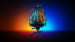 Razer apresenta novas tecnologias na CES 2025 incuindo cadeira gamer que chega ao Brasil