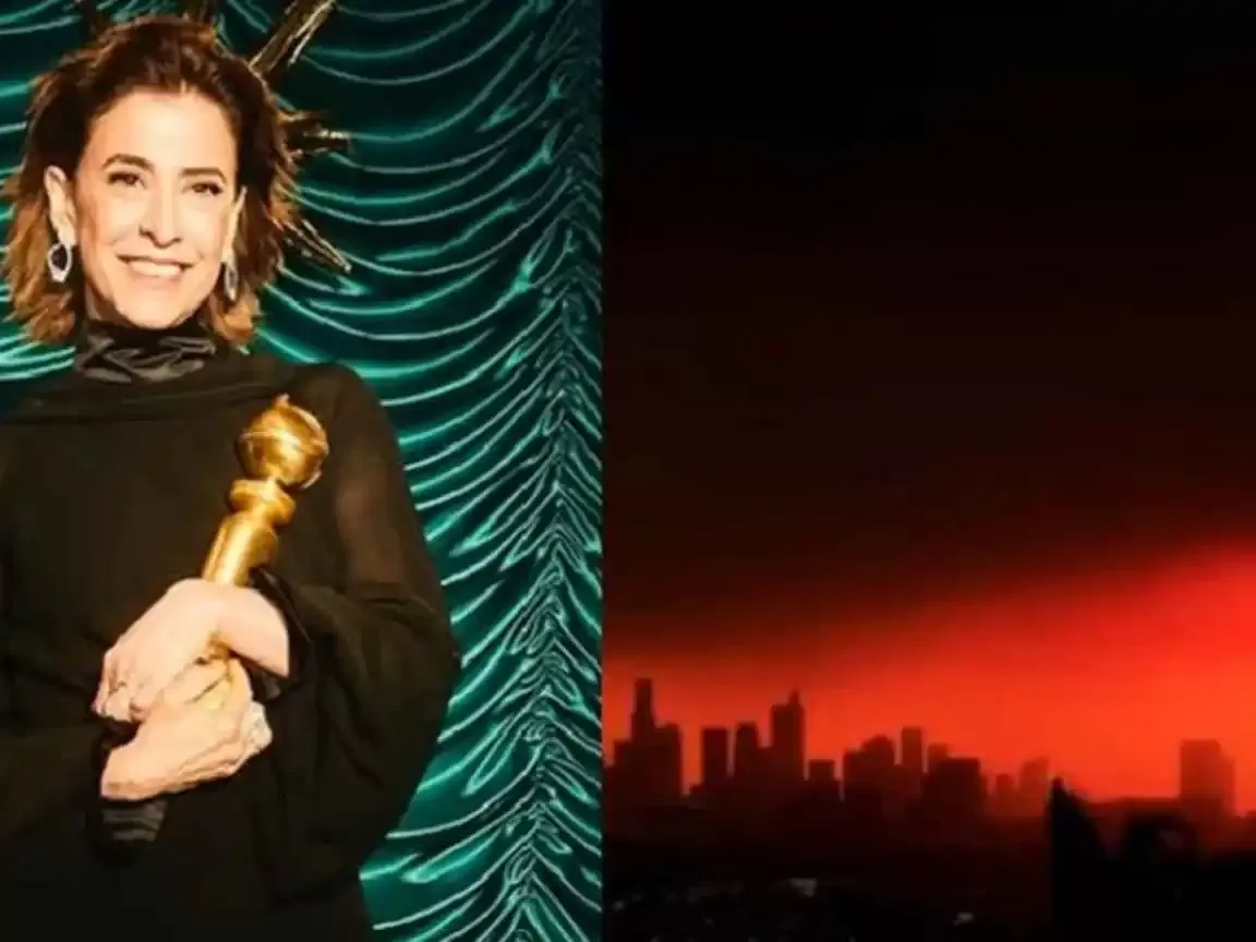 Fernanda Torres deixa Los Angeles devido ao incêndio na Califórnia