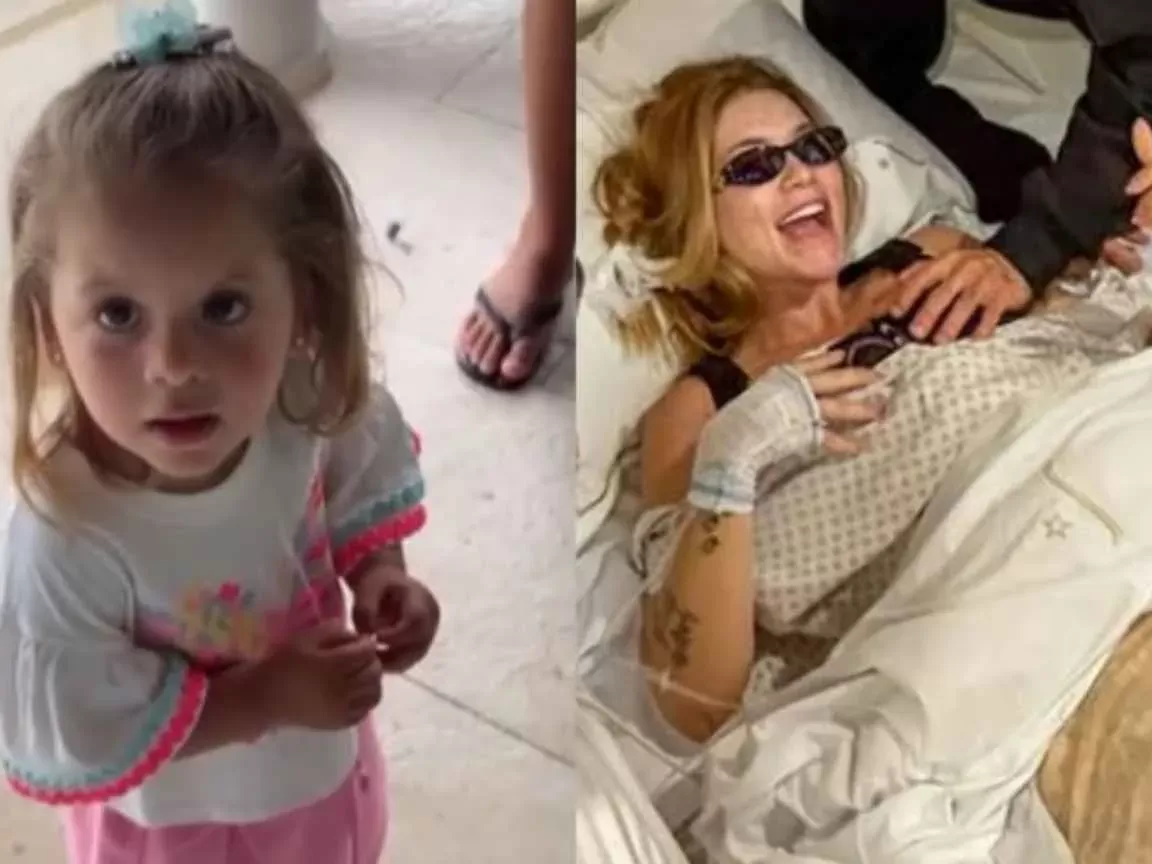 Virginia Fonseca passa por cirurgia de hérnia e mastopexia e compartilha reação da filha