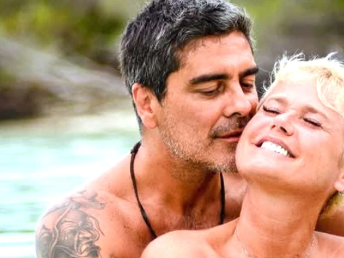 Xuxa Meneghel e Junno Andrade celebram 12 anos de relacionamento com declarações emocionantes