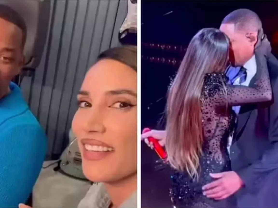 Will Smith e India Martínez protagonizam momento quente em show e dividem opiniões