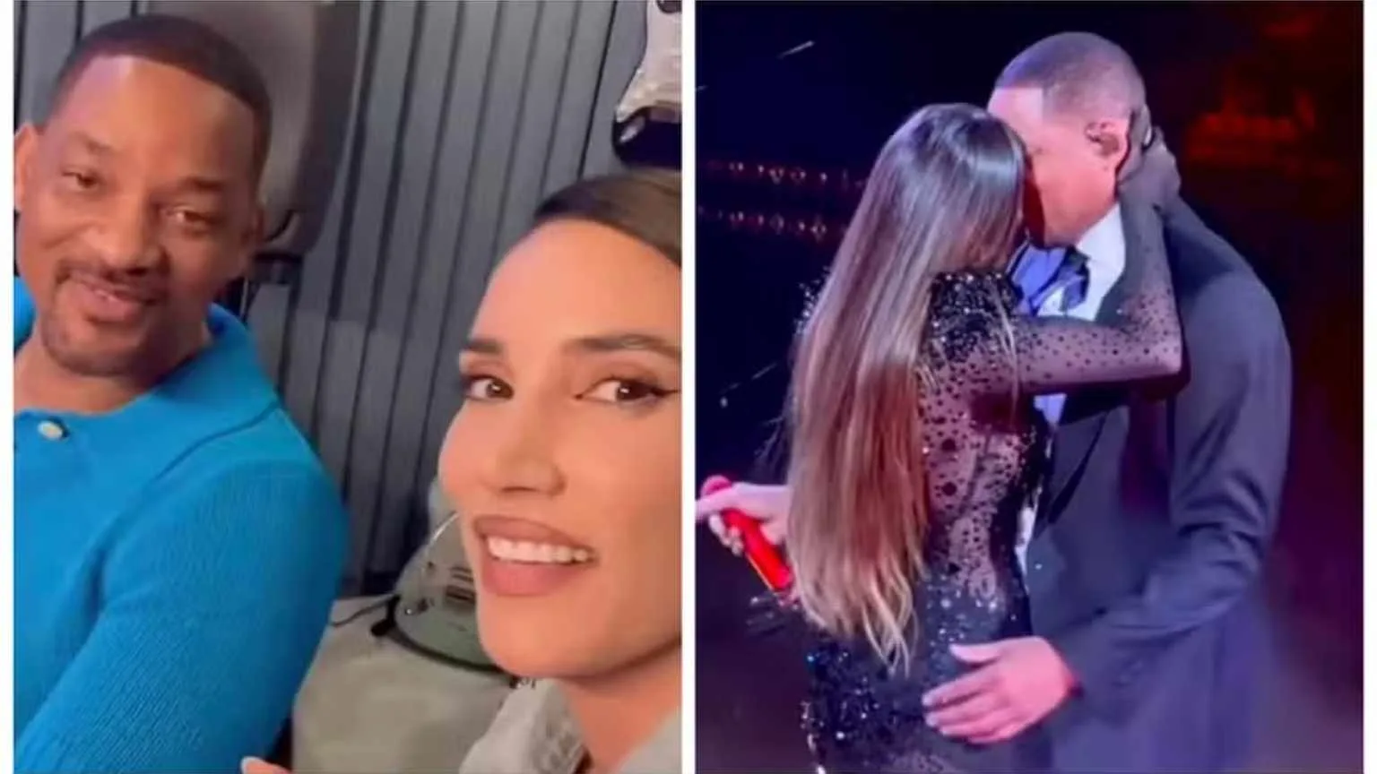 Will Smith e India Martínez protagonizam momento quente em show e dividem opiniões