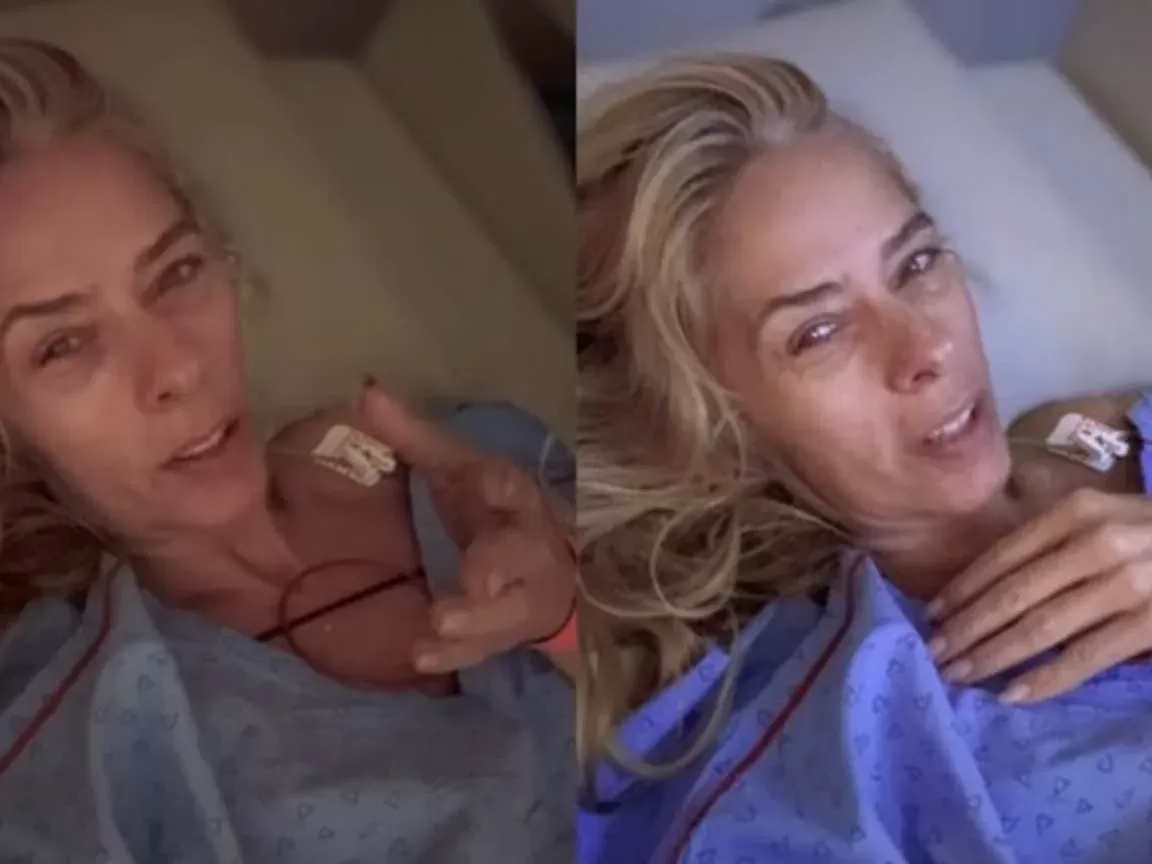 Adriane Galisteu é internada às pressas após infecção urinária e passa por cirurgia