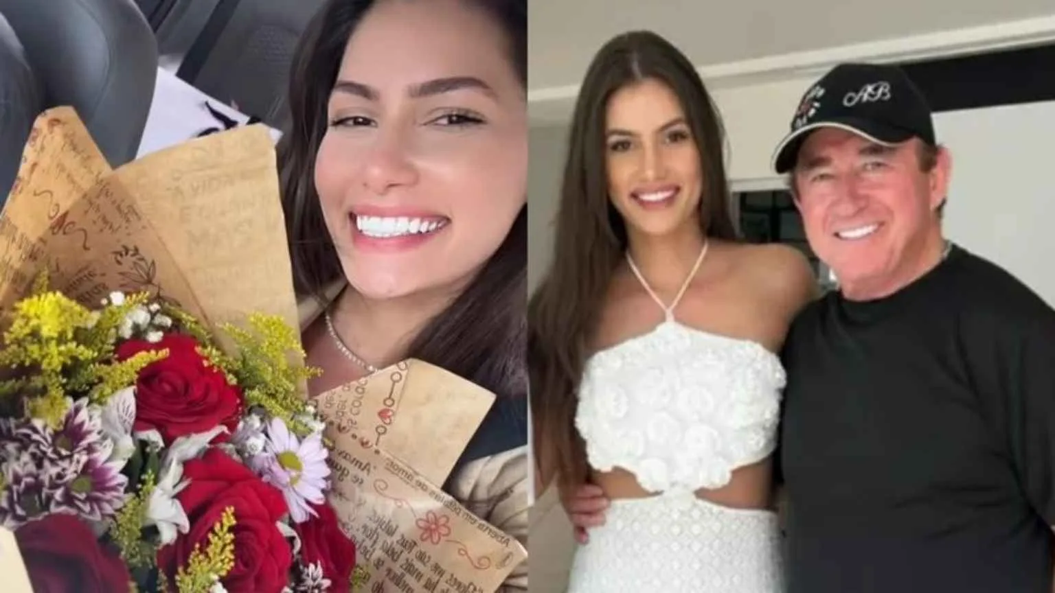 Noiva de Amado Batista, Miss Mato Grosso, exibe presente após 