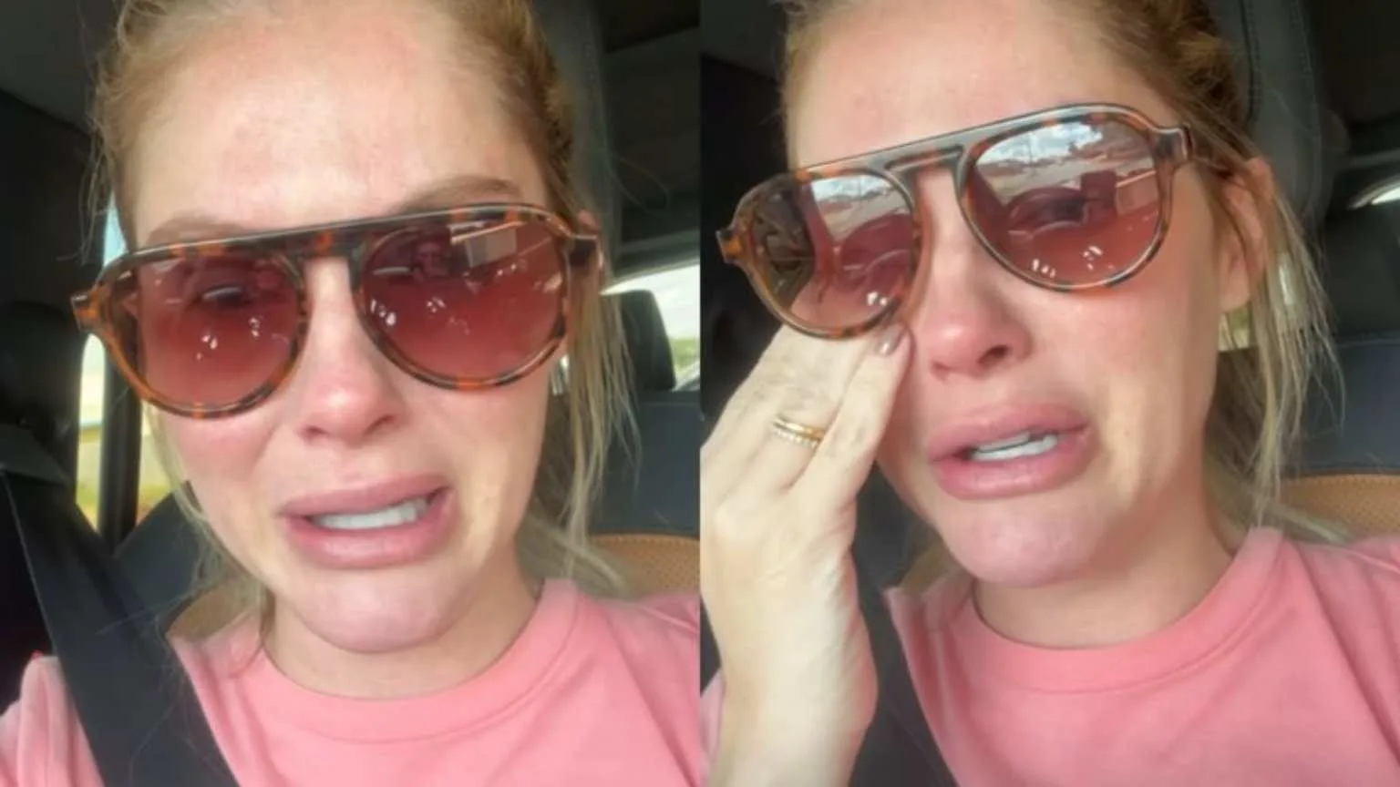 Filho de Bárbara Evans é picado por escorpião e levado ao hospital às pressas