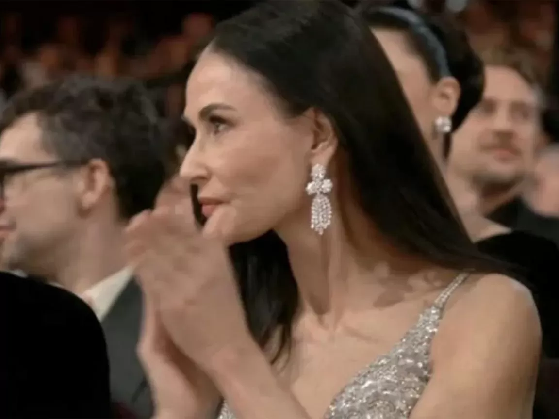 Oscar 2025: Reação de Demi Moore ao perder Melhor Atriz repercute na web