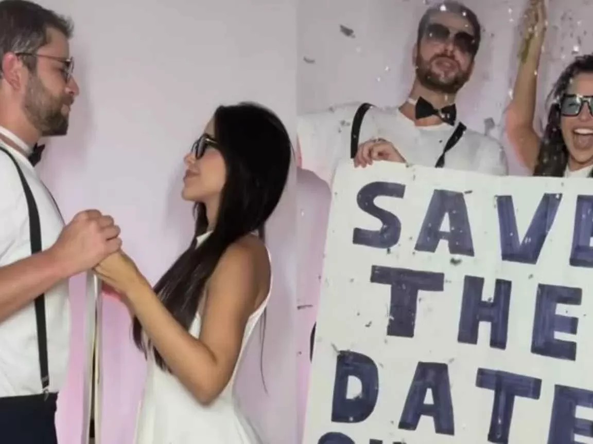 Laís Caldas e Gustavo Marsengo anunciam data do casamento religioso e festa