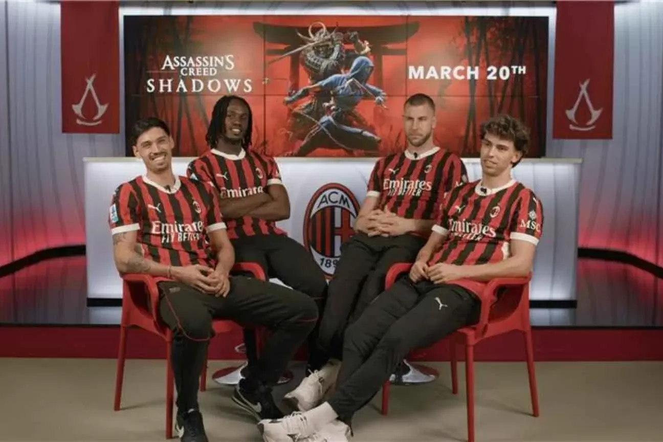 Jogadores do AC Milan testam Assassin’s Creed Shadows antes do lançamento mundial