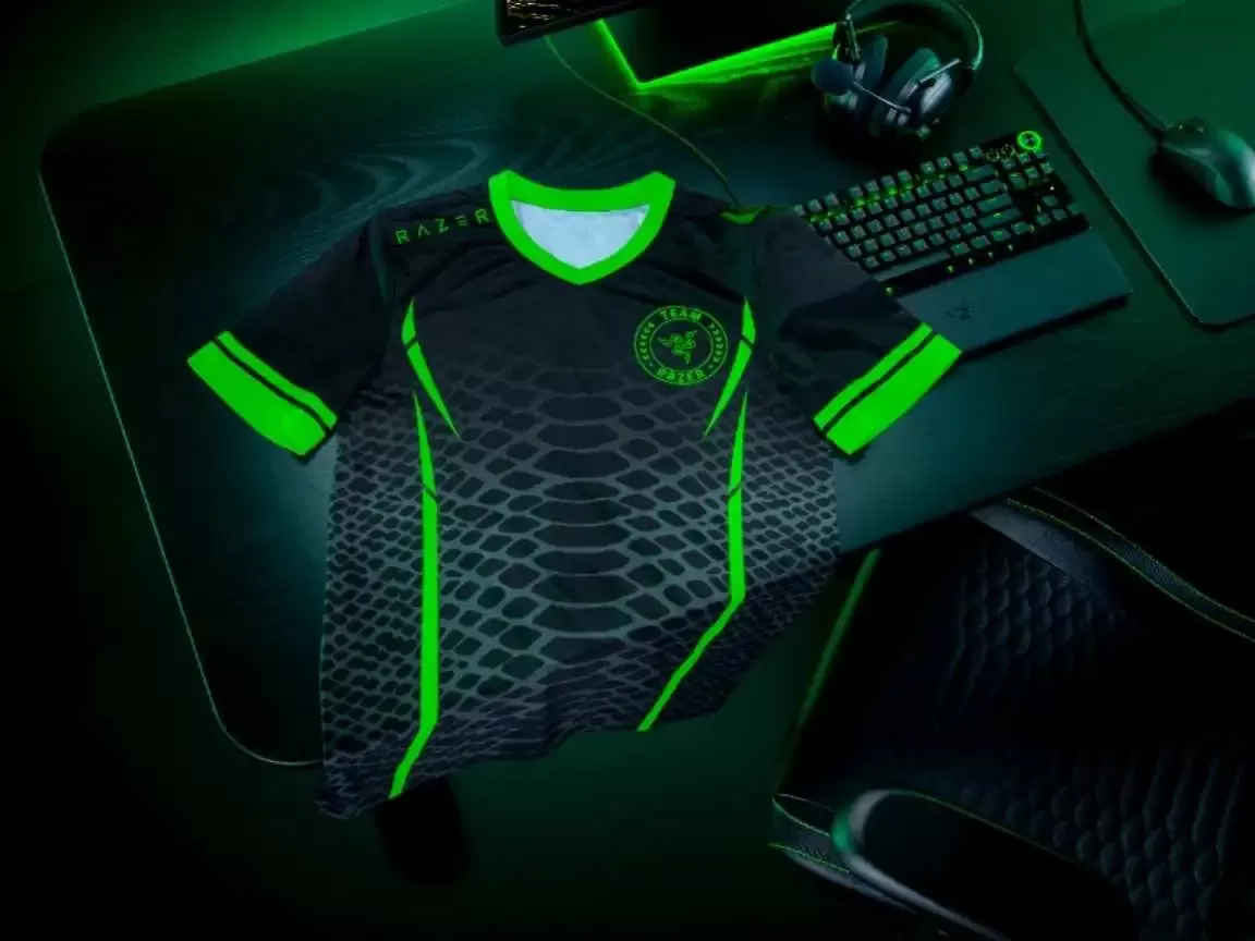 Razer lança nova camisa oficial do Team Razer para gamers de alto desempenho
