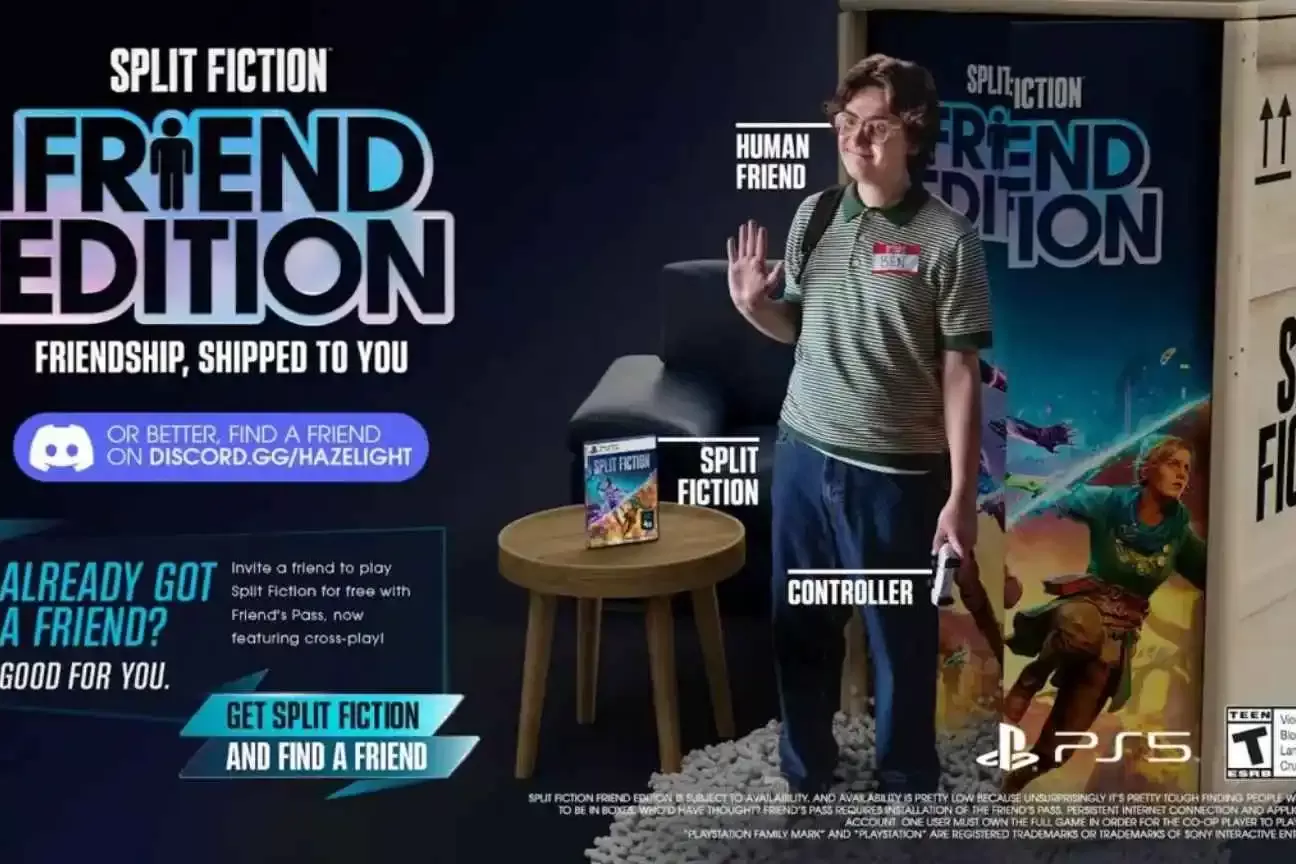 Split Fiction: Edição de Amigo traz uma reviravolta inusitada para o co-op