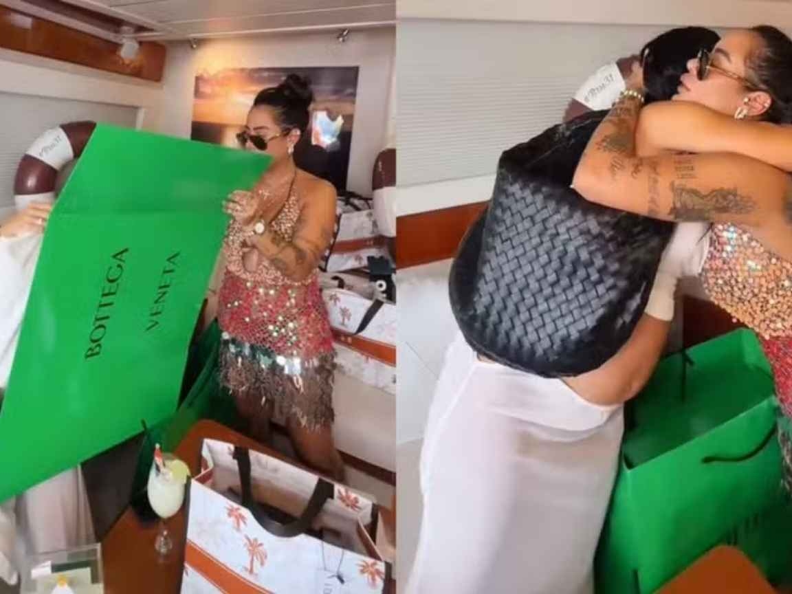 Bruna Biancardi celebra 31 anos e ganha bolsa de R$ 27 mil de Rafaella Santos