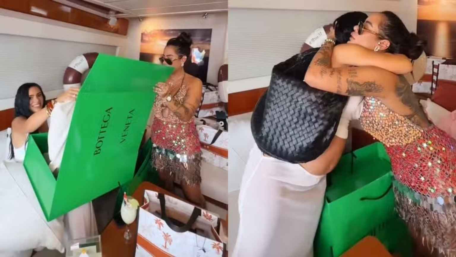 Bruna Biancardi celebra 31 anos e ganha bolsa de R$ 27 mil de Rafaella Santos