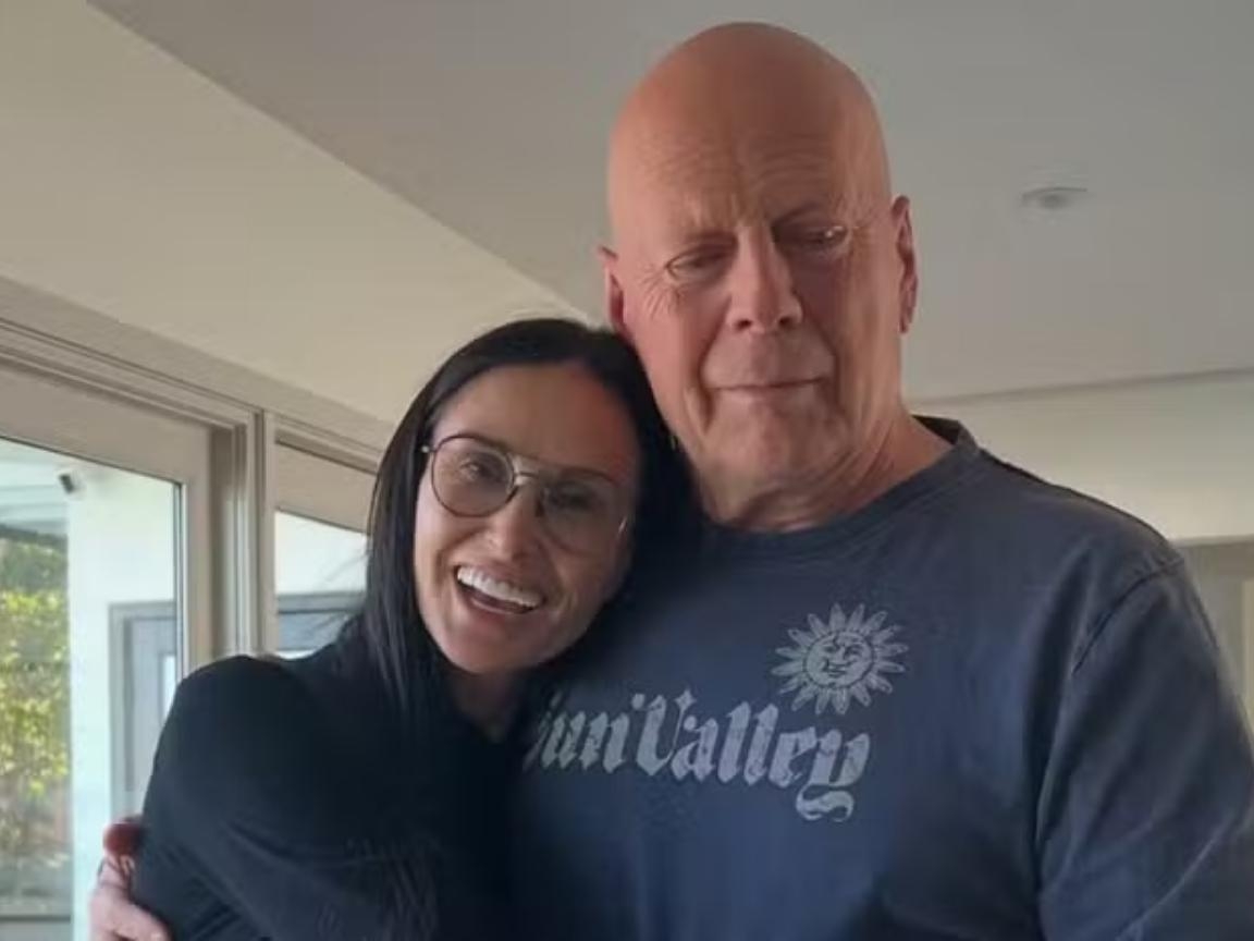 Demi Moore fala sobre parceria duradoura com Bruce Willis: 'A base sempre foram nossas filhas'