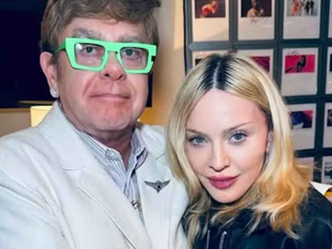 Madonna e Elton John fazem as pazes após 20 anos de briga: “Finalmente resolvido”