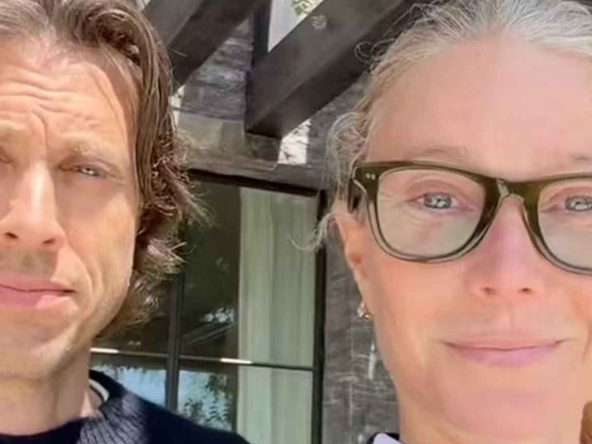 Gwyneth Paltrow faz rara aparição com o marido e emociona fãs